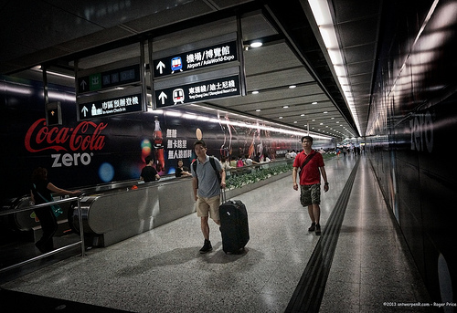 That famous tunnel - between central station and hong kong station Tags