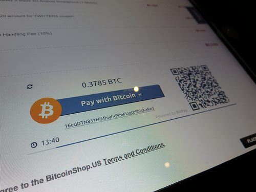Pay with bitcoin Tags