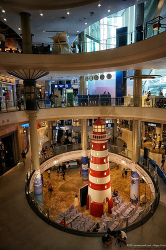 Terminal 21 is a bit of a mish-mash! Tags