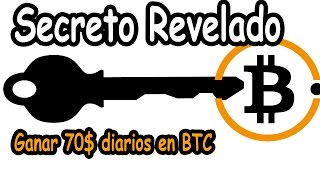 Bitcoin - revelo como me gano mas de 70 dolares diarios en btc Bitcoin - revelo como me gano mas de 70 dolares diarios en btc