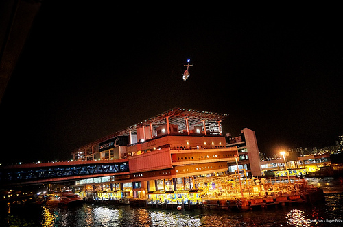 Macau terminal - you can go to the island by hydrofoil or helicopter... Tags