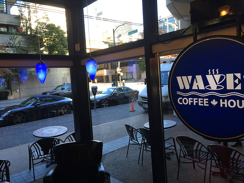 The world's first bitcoin atm at waves coffee in vancouver Tags