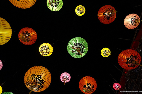 Lanterns in the sky... Tags