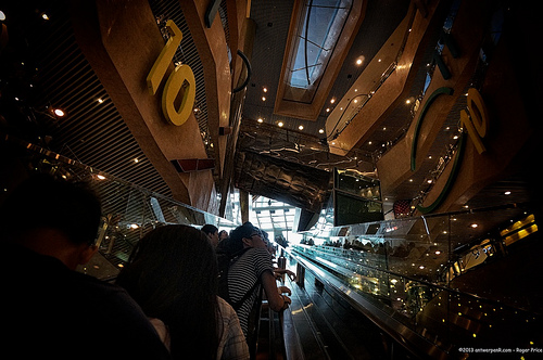 Ascending into the spiral gallery Tags