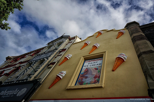 Caproni's - i remember when we used to drive from belfast to get "pokes" here in the evening! Tags