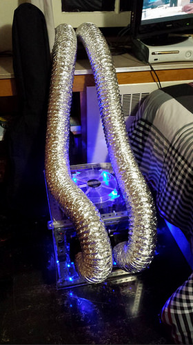 Computer mining rig that cines used to mine bitcoin Tags