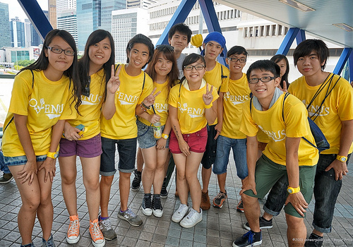 They told me that to get more points they had to talk to a foreigner and then dance in cycles around him… so i agreed! Tags