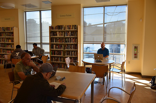 Science fiction section of glen park library where ross ulbricht aka dread pirate robert arrested allegedly for running the silk road website Tags