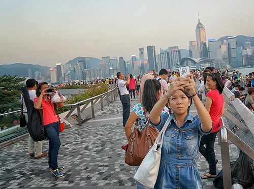 I think i was standing in her way!