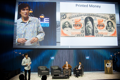 The future of bitcoin and math-based digital currenciesm with james currier, garrick hileman and shakil khan @ leweb paris 2013 day 2-3262 Tags