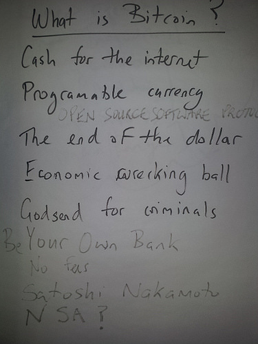 Re: what hinders bitcoin to become a mainstream currency? Tags