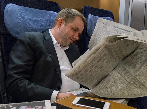 Drei tage zeitungen am stück