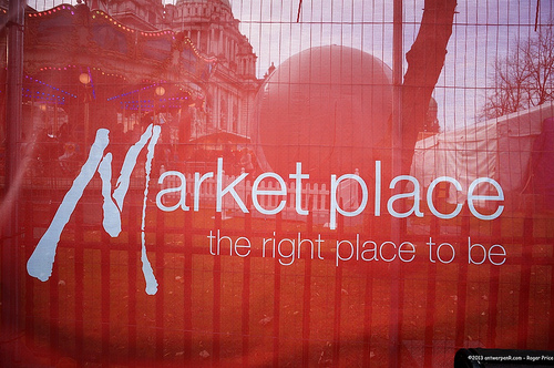 Market place - the right place to be! Tags
