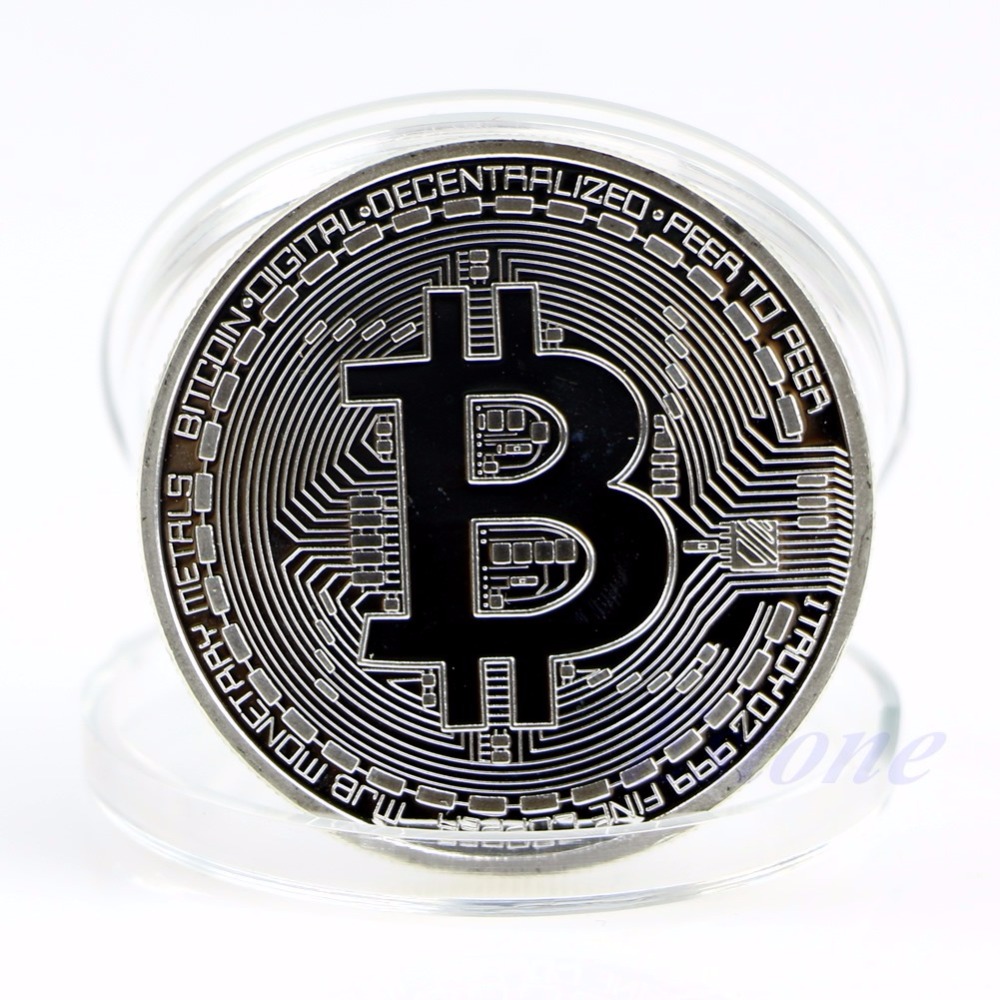 Coins collectibles silver plated <b>bitcoin</b> btc coin art collection gift physical new xq_8 drop shipping