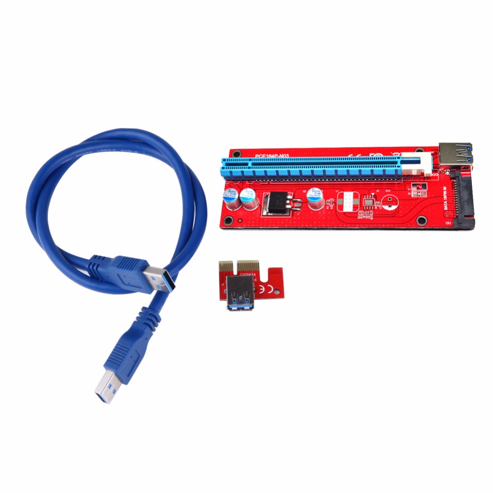 30cm cable usb 3. 0 pci-e express 1x to 16x extender riser card adapter pcie express riser card for btc <b>bitcoin</b> mining machine