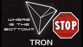 What is happening to tron? When will it stop falling? What is happening to tron? When will it stop falling?