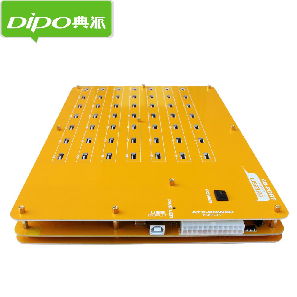 Dipo 49 port usb charging or transfer data usb2. 0 hubs by the psu power for <b>bitcoin</b> mining industrial grade
