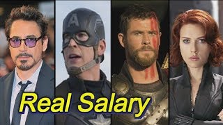 Real salary of avengers: infinity war actors Real salary of avengers: infinity war actors