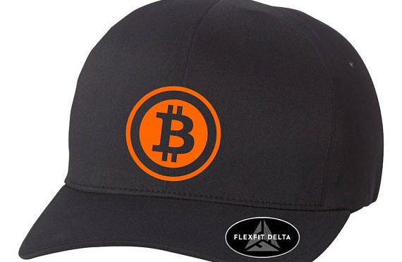 Bitcoin p2p currency delta flex fit hat **flat bill** ***free shipping in box***