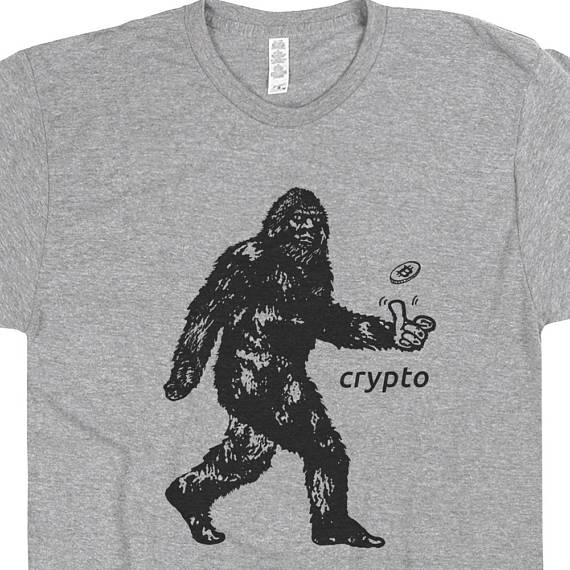 Bitcoin shirts bigfoot bitcoin t shirt cryptocurrency shirts crypto currency stock market day trading bitcoin logo crypto mining sasquatch