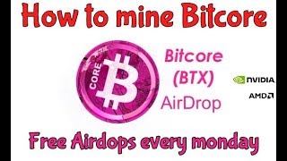 Bitcore overview / how to mine amd/nvidia / free airdrops Bitcore overview / how to mine amd/nvidia / free airdrops