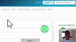 Myetherwallet - chronologic network contribution period tutorial Myetherwallet - chronologic network contribution period tutorial