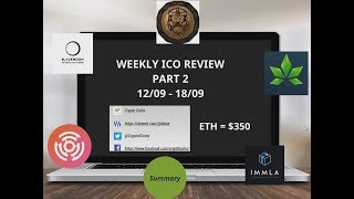 Weekly ico review 12/09 - 18/09 part 2 - domraider, blackmoon crypto, paragon, immla, gimli Weekly ico review 12/09 - 18/09 part 2 - domraider, blackmoon crypto, paragon, immla, gimli