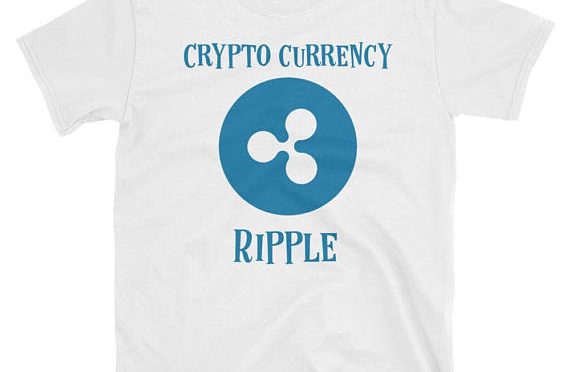 Crypto currency ripple t-shirt bitcoin blockchain cryptocurrency logo shirt | digital currency coin online transaction crypto tee