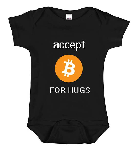 Bitcoin onesie baby onesie unisex baby outfit cute bodysuit coming home outfit crypto baby new baby one piece boys onesie newborn onesie
