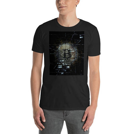 Short-sleeve unisex t-shirt bitcoin