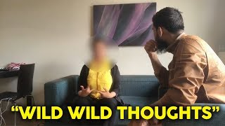 Woman possessed by jinn sings rihanna song & wants to get naked Woman possessed by jinn sings rihanna song & wants to get naked