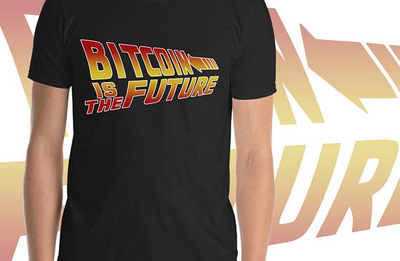Bitcoin is the future short-sleeve unisex t-shirt