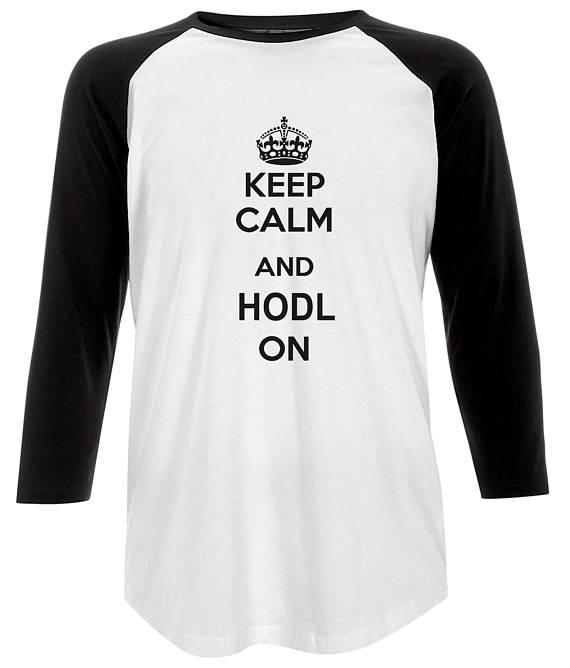 Bitcoin hodl baseball raglan shirt (bitcoin investment strategy:)
