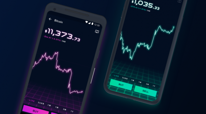 Stock brokerage app robinhood launches cryptocurrency trading in 5 states