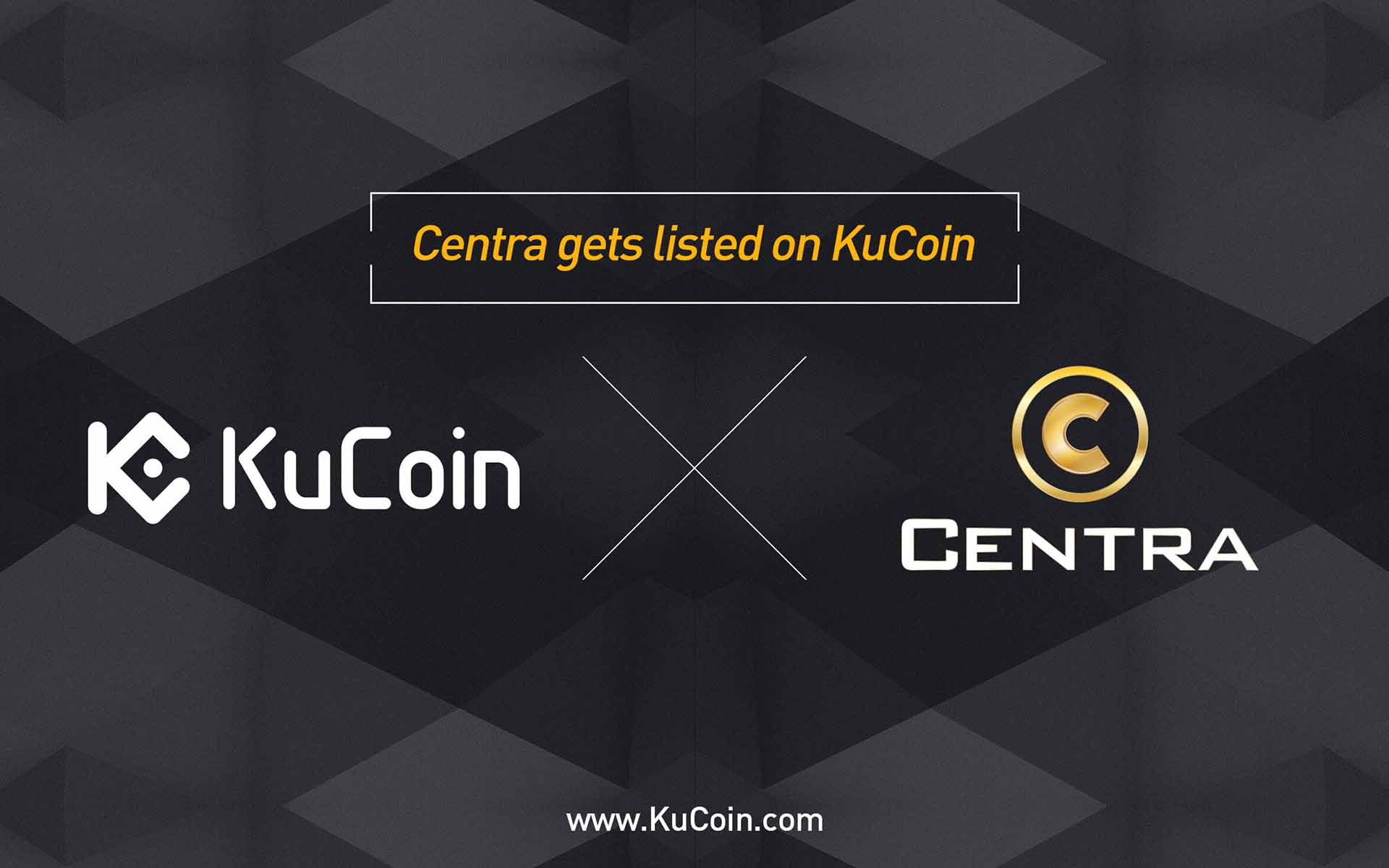 Centra gets listed on kucoin