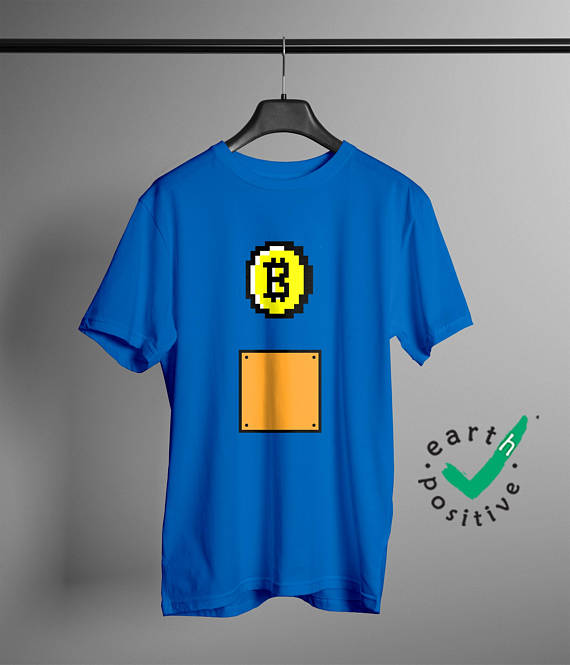 8-bitcoin - 100% organic threads - unisex