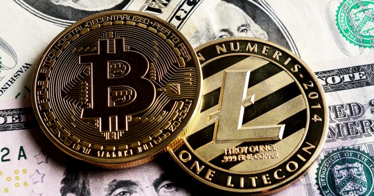 Cryptocurrency market records large gains, litecoin surges by 30%