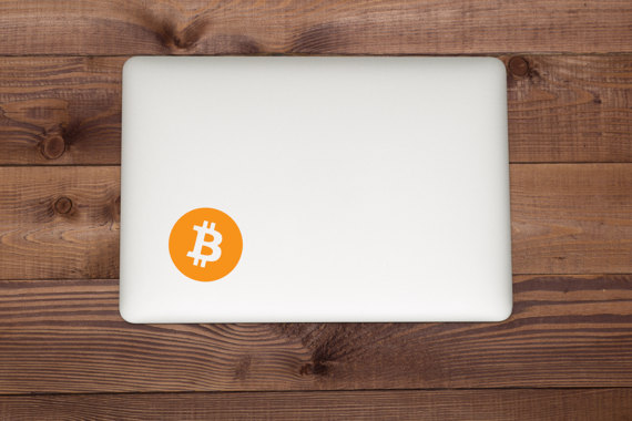 Bitcoin car laptop window decal free shipping / bitcoin logo / blockchain / ethereum / cryptocurrency / bitcoin sticker / cooler / yeti
