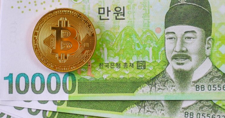 Korea won bitcoin cryptocurrency trading
