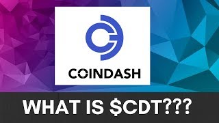 Coindash - what is $cdt?.. Solid investment for january 2018 Coindash - what is $cdt?.. Solid investment for january 2018