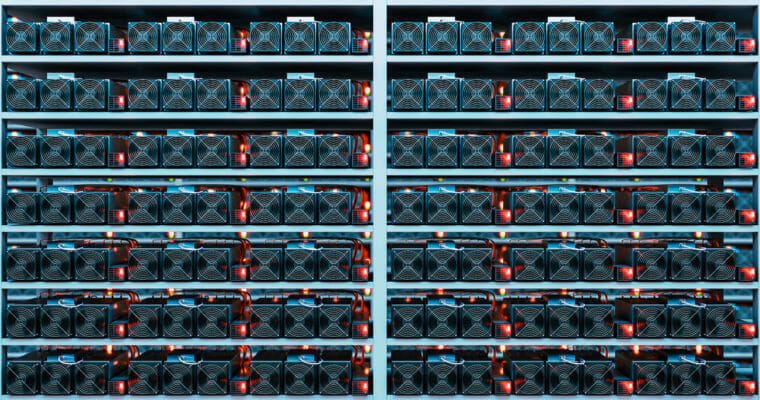 Bitcoin mining farm