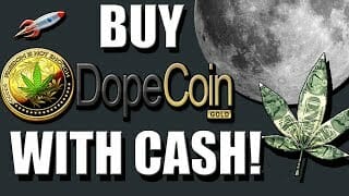 Dope coin (dope) - accepting cash as a payment! - to the moon!? Dope coin (dope) - accepting cash as a payment! - to the moon!?