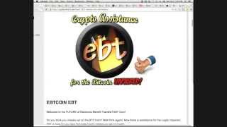 Ebtcoin (ebt) launched! Ebtcoin (ebt) launched!
