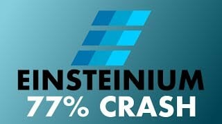 Einsteinium crashed over 77%! What happened? Einsteinium crashed over 77%! What happened?