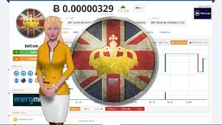 Cryptocurrency britcoin $brit gained 119% in the last day Cryptocurrency britcoin $brit gained 119% in the last day