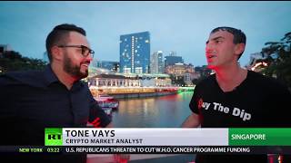 Cryptoforecast with tone vays: bitcoin may fall to $1,300 before rocketing to $20,000 & beyond Cryptoforecast with tone vays: bitcoin may fall to $1,300 before rocketing to $20,000 & beyond