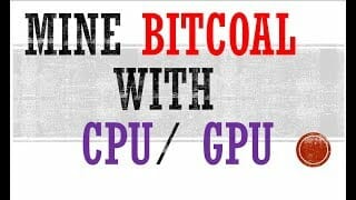 How to mine bitcoal (coalcoin) - with cpu / gpu - making wallet How to mine bitcoal (coalcoin) - with cpu / gpu - making wallet