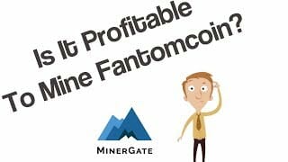 Is it profitable to mine fantomcoin using minergate? Is it profitable to mine fantomcoin using minergate?