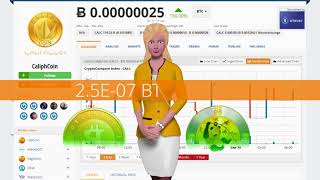 Cryptocurrency caliphcoin $calc has risen 150% during the last day Cryptocurrency caliphcoin $calc has risen 150% during the last day
