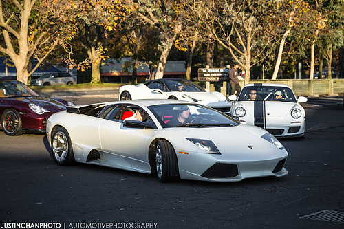 Triple white cars Tags